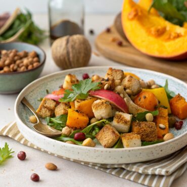 Fall Hazelnut Panzanella Recipe