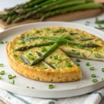 Spring Onion Asparagus Frittata
