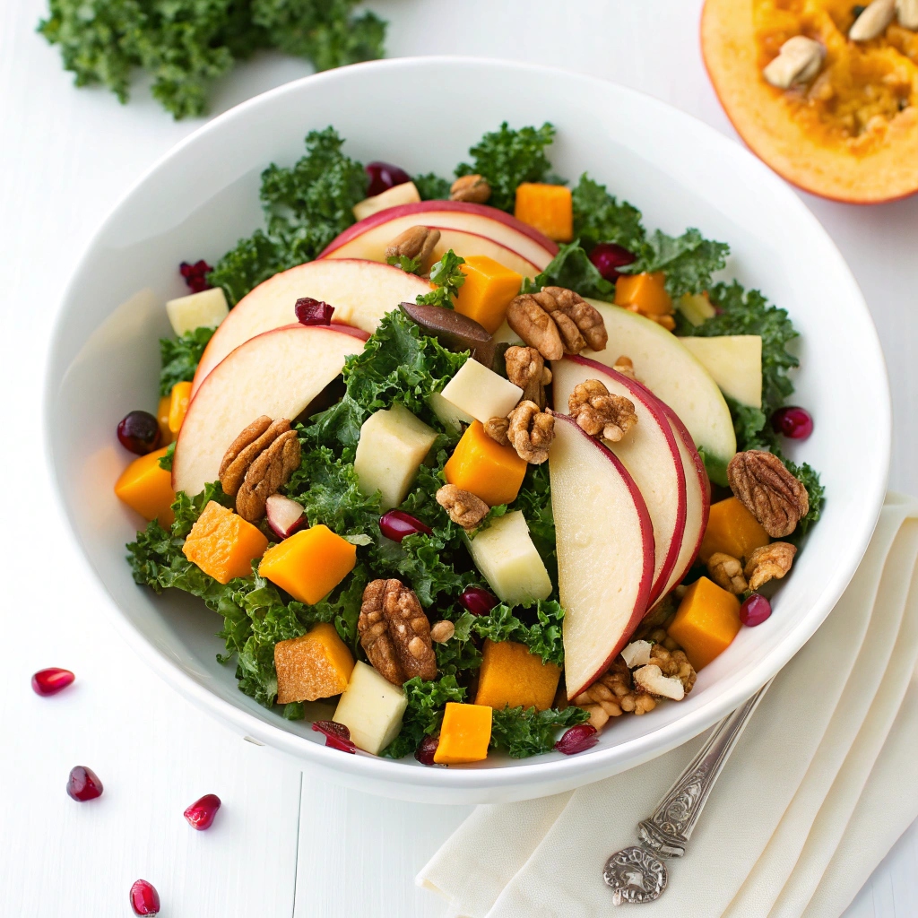 Kale & Apple Butternut Squash Salad