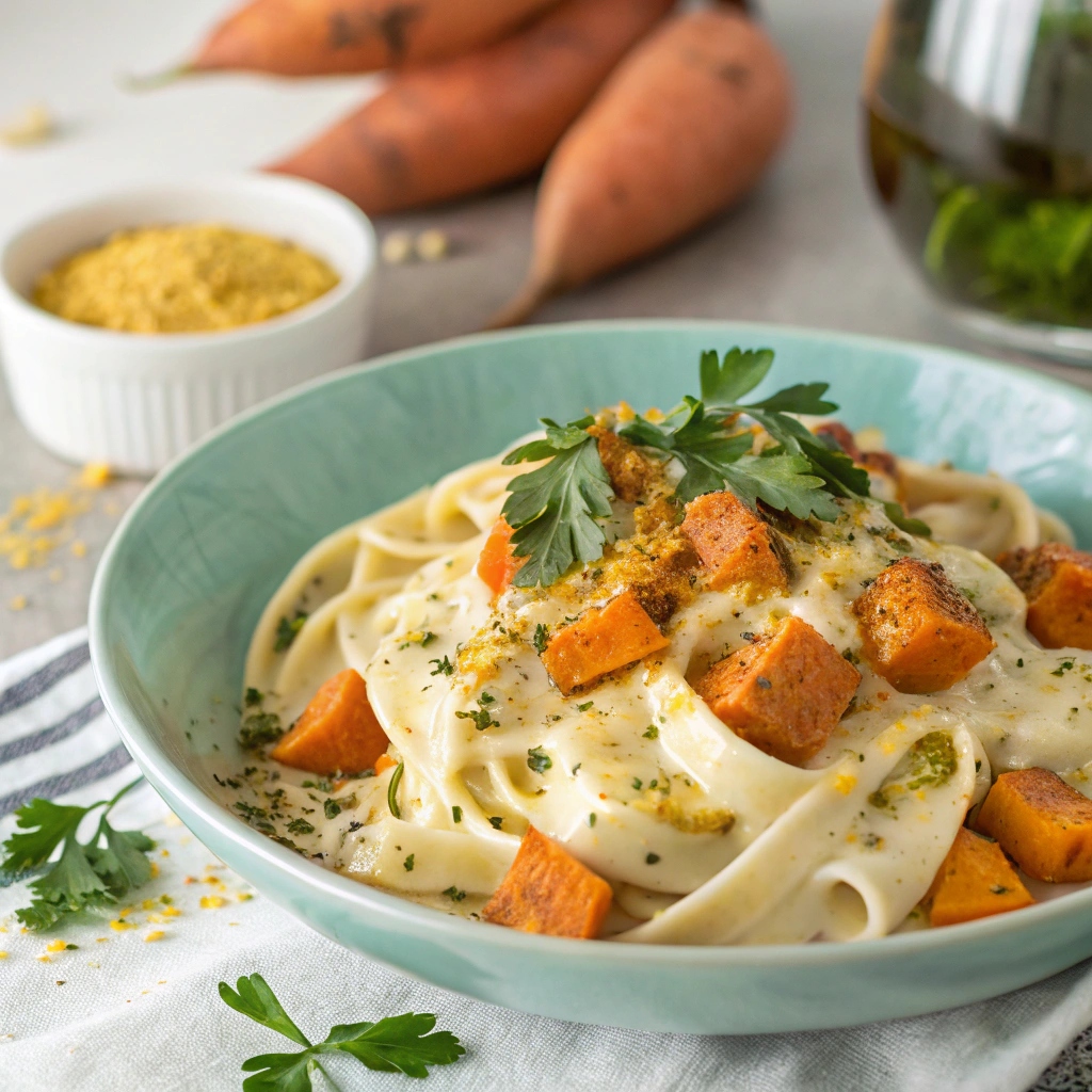 Sweet Potato (vegan) Alfredo