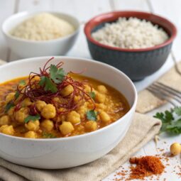 Chickpea & Saffron Stew