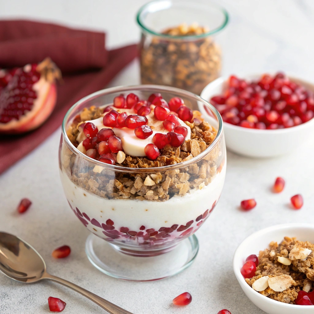 Granola & Pomegranate Bowl