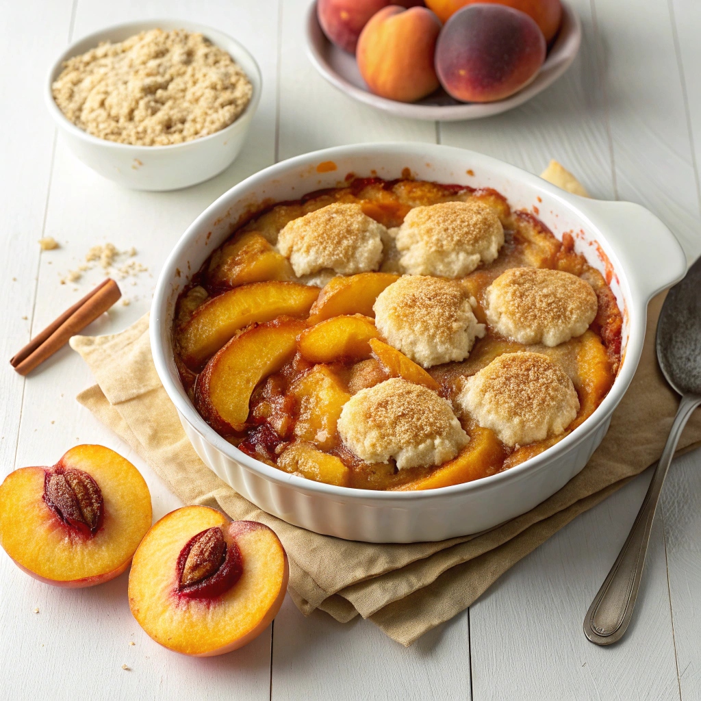 Easy Peach Cobbler