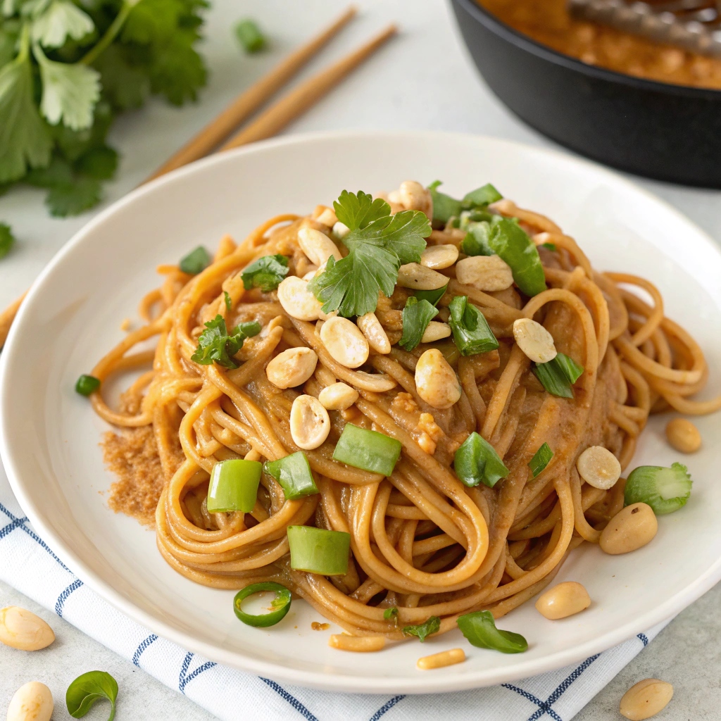 Easy Peanut Noodles