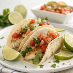 Tequila Lime Fish Tacos