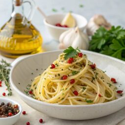 Spaghetti Aglio e Olio Recipe