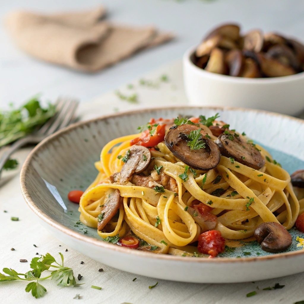 Mushroom Pasta Recipe