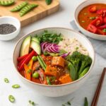 Red Curry & Miso Veggie Bowl Recipe