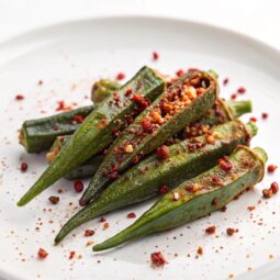 Spicy Seared Okra Recipe