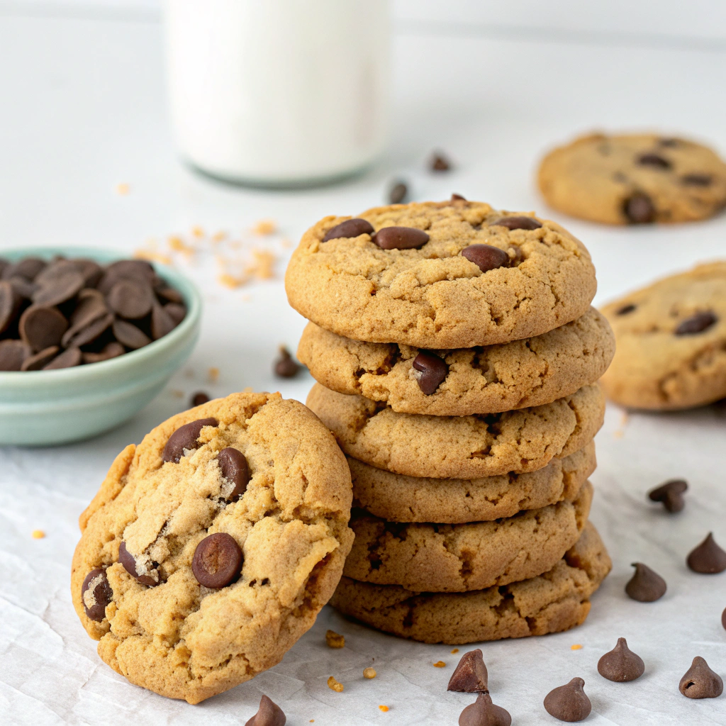 Peanut Butter Chocolate Chip Cookies Recipe