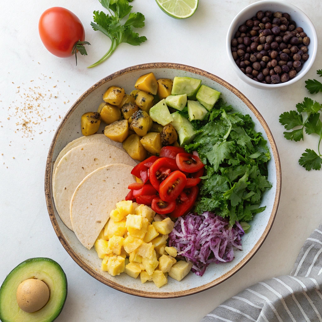 Ingredients for a Flavorful Breakfast Burrito