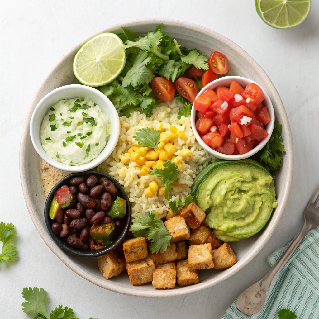 Fresh & Flavorful Burrito Bowl Ingredients