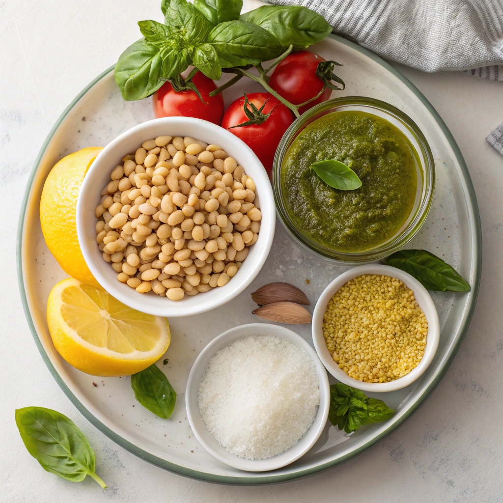 Fresh & Flavorful Vegan Pesto Ingredients