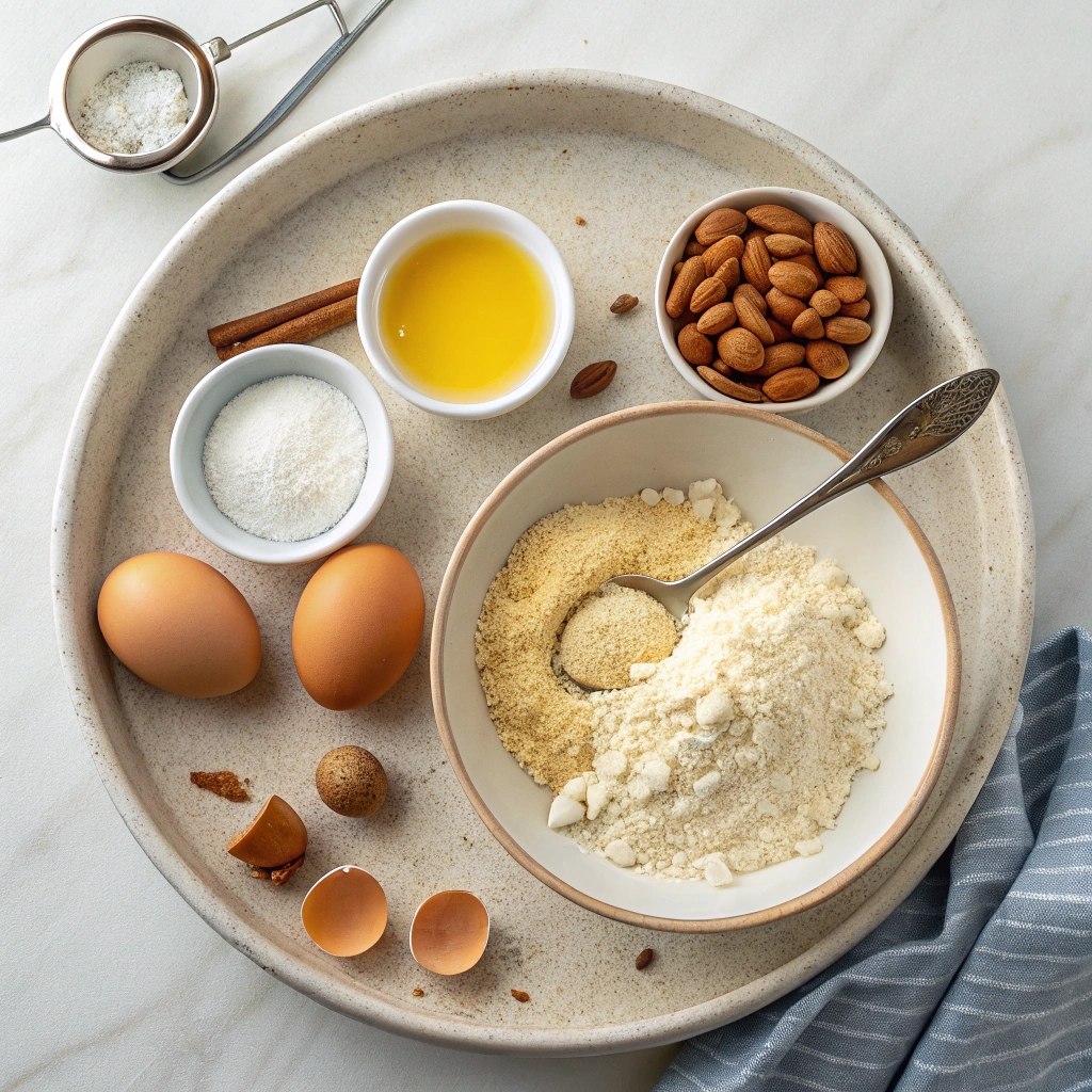 Ingredients for Almond Flour Pancakes