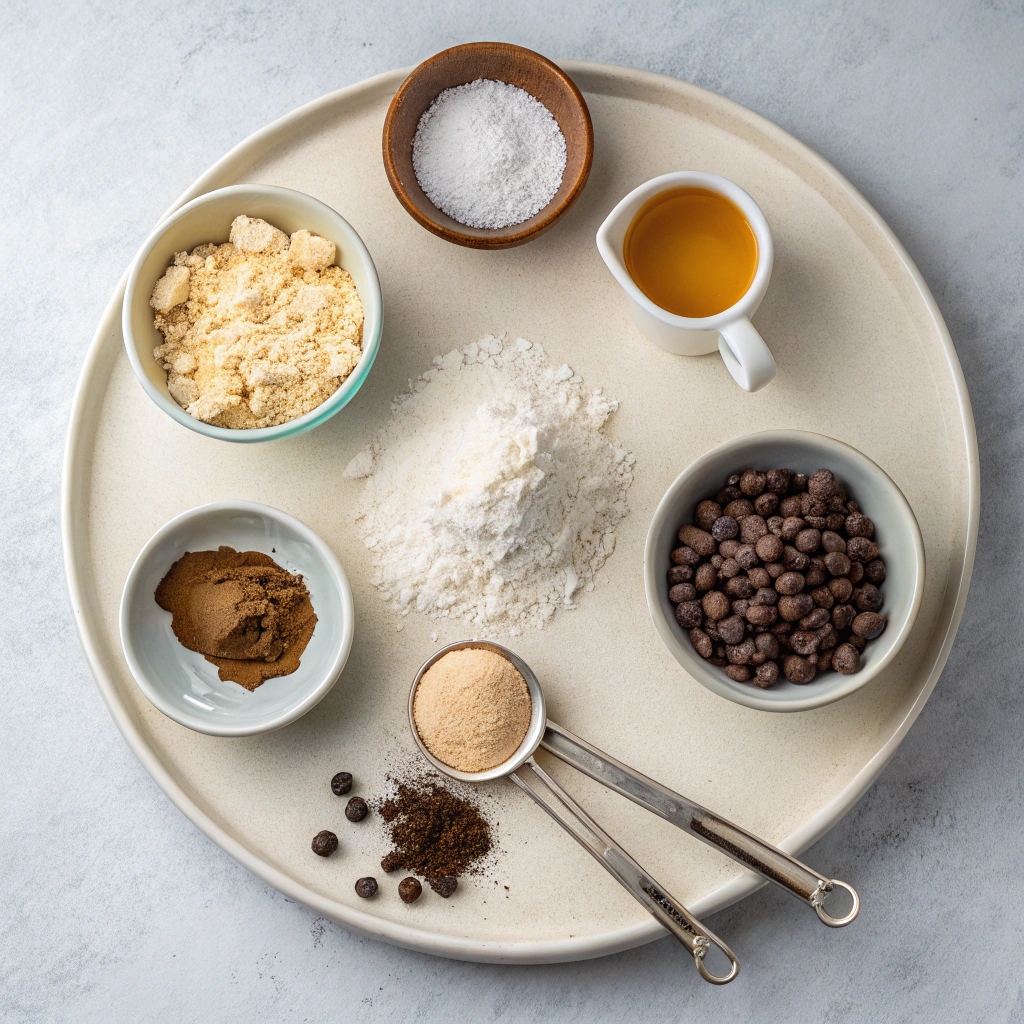 Ingredients for the Best Vegan Cookies