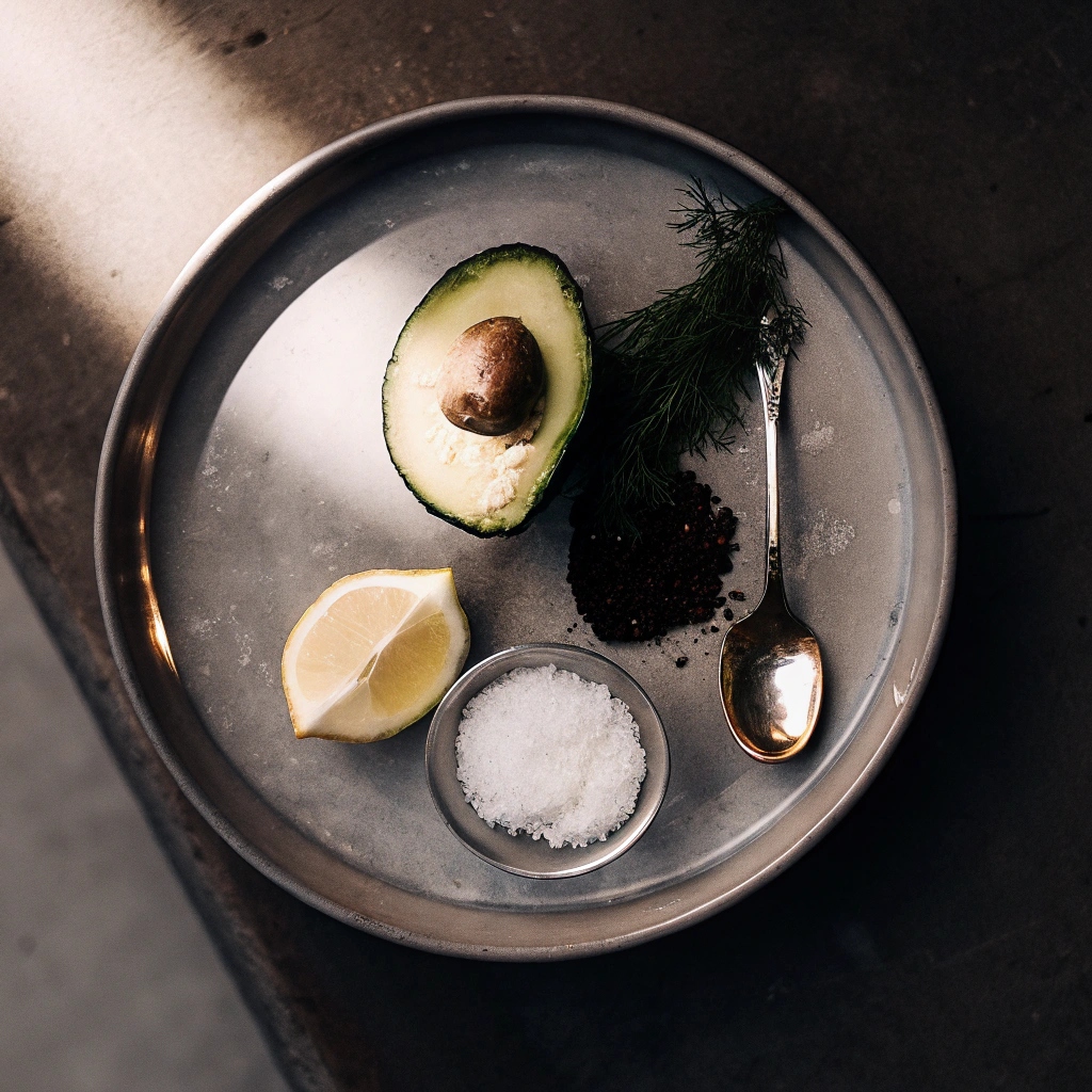 Fresh & Creamy Avocado Dressing Ingredients