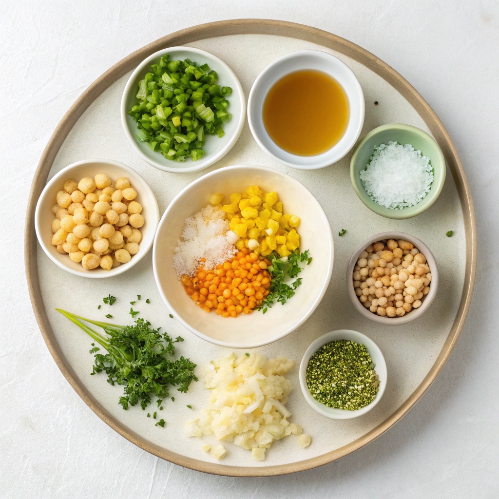 Ingredients for Yellow Split Pea Soup