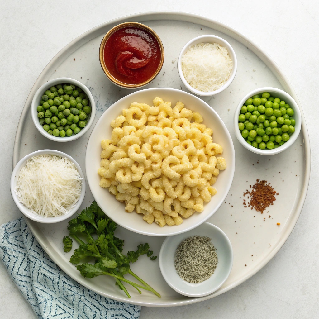 Ingredients for Pesto Havarti Macaroni