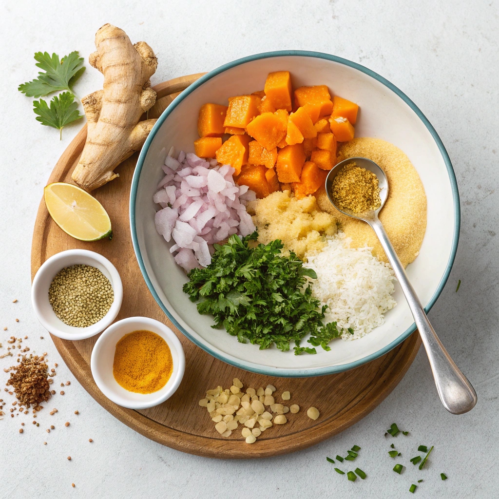 Ingredients for Easy Coconut Curry