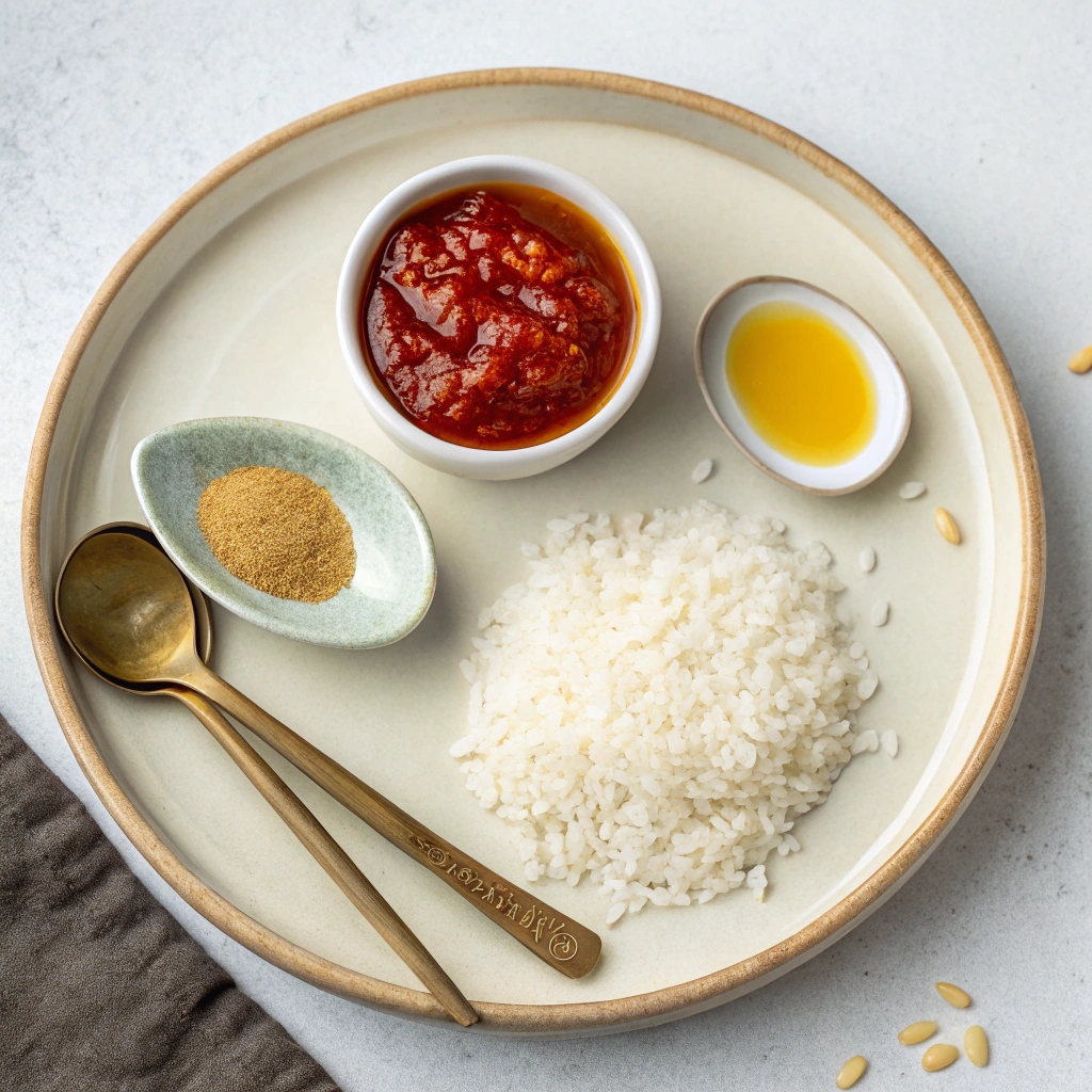 Ingredients for Gochujang Sauce