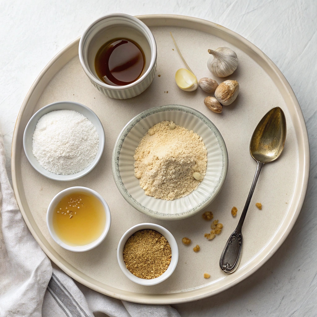 Ingredients for Garlic Knots