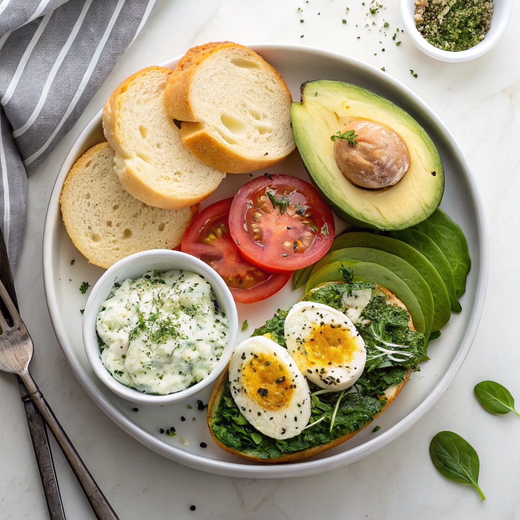 Ingredients for the Perfect Breakfast Sandwich