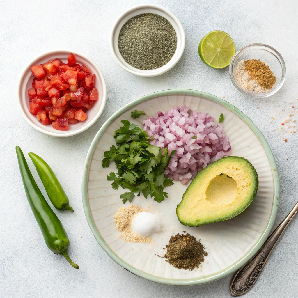 Fresh & Flavorful Guacamole Ingredients