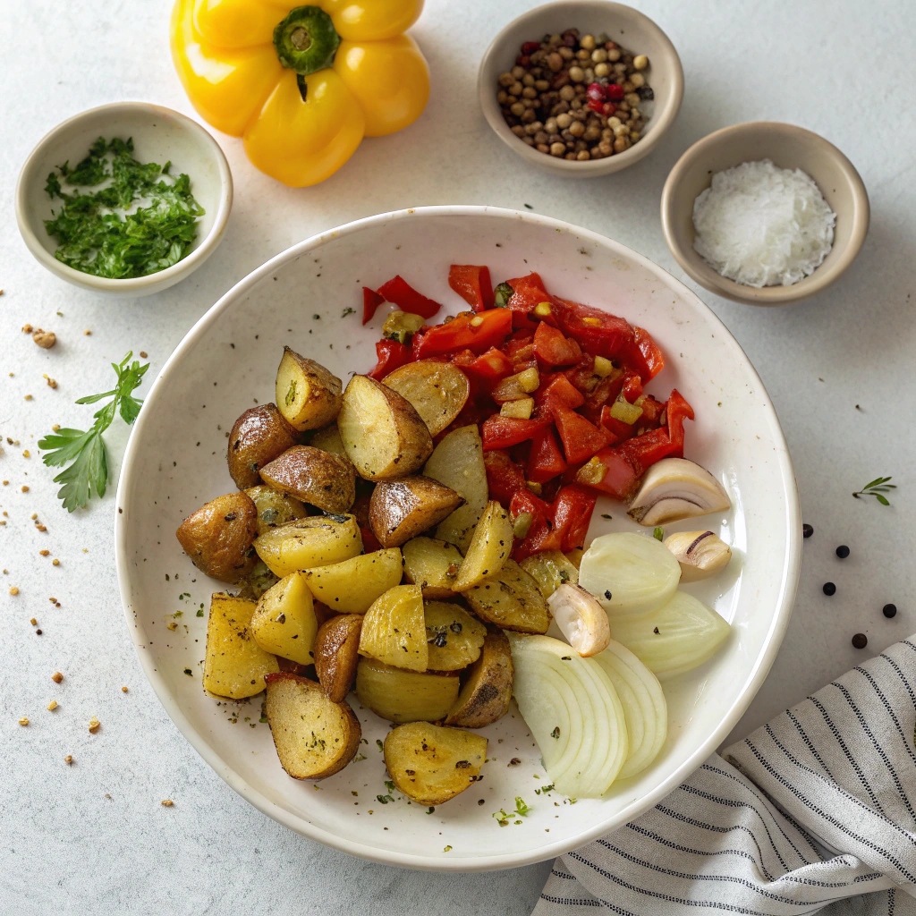 Ingredients for Perfect Breakfast Potatoes