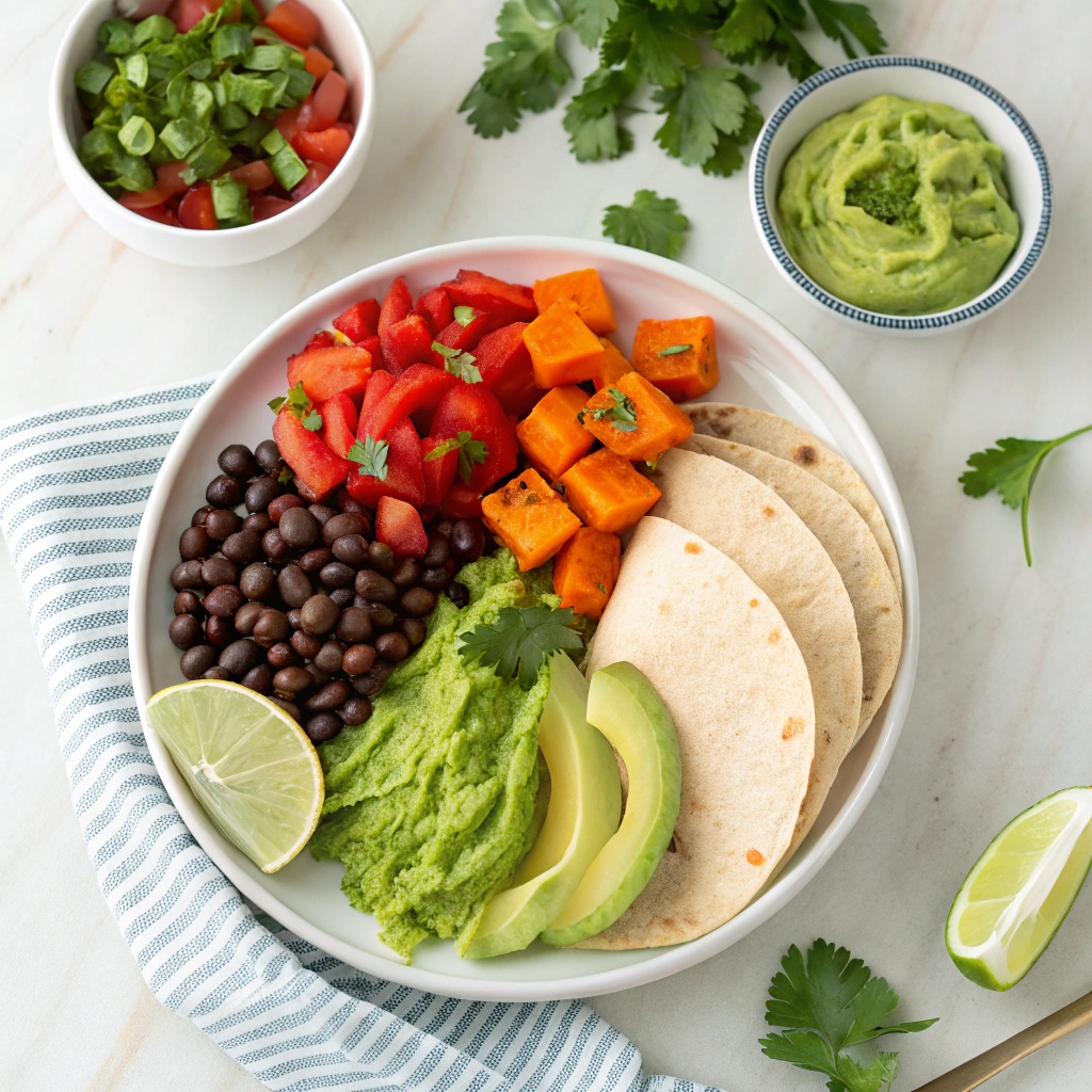 Ingredients for Vegan Quesadillas