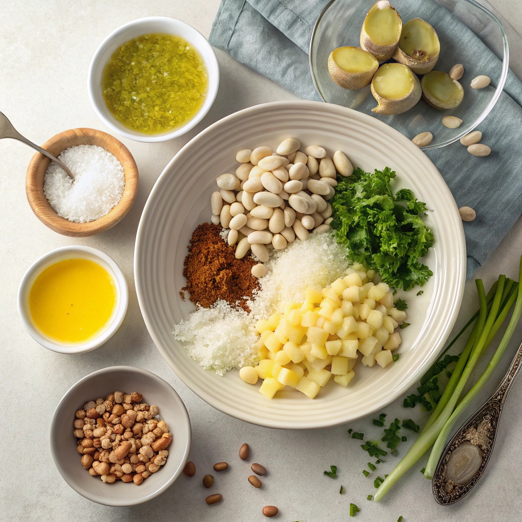 Ingredients for Creamy Potato Soup