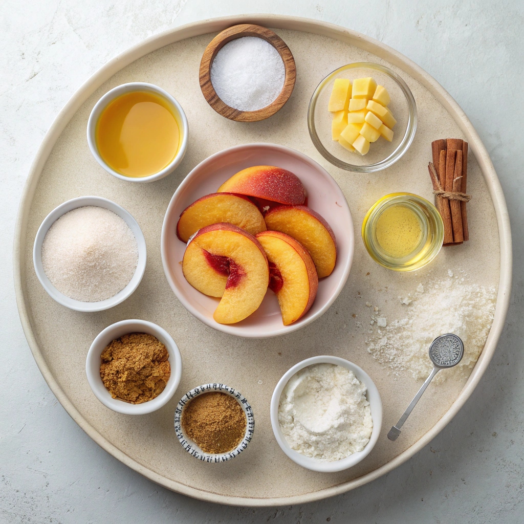 What You’ll Need for Easy Peach Cobbler