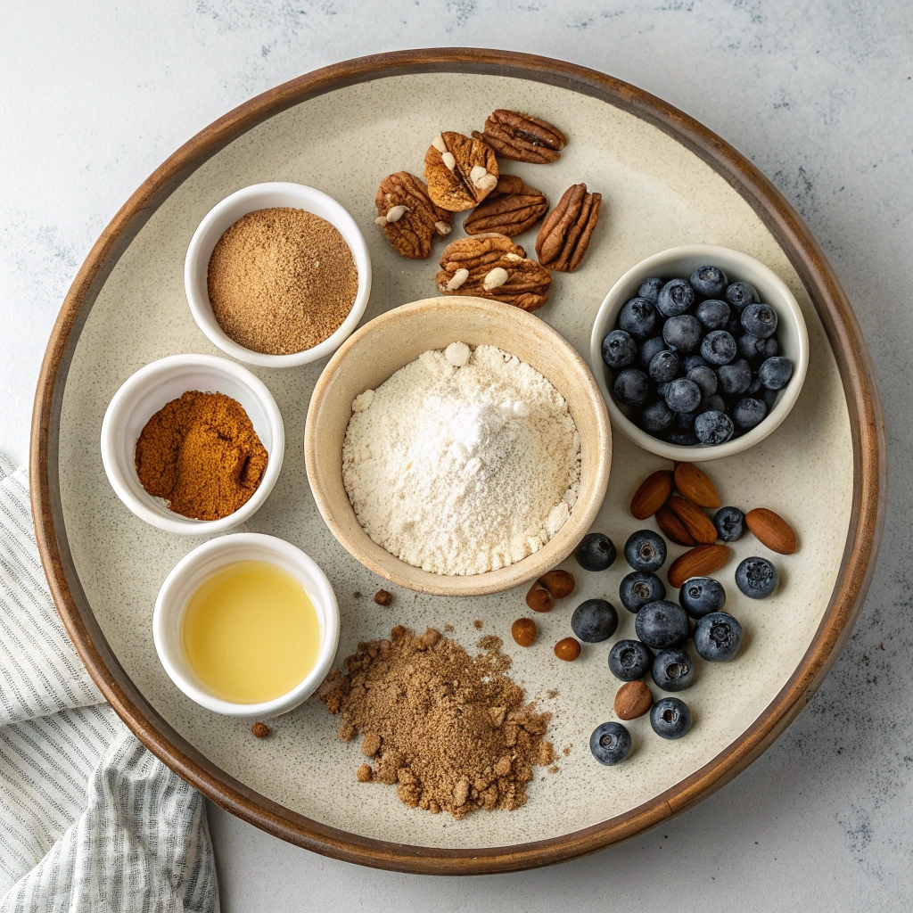 Vegan Coffee Cake Muffins Ingredients