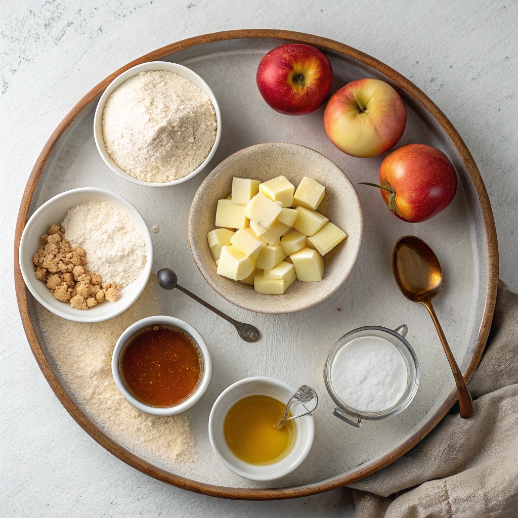 Ingredients for Vegan Pie Crust