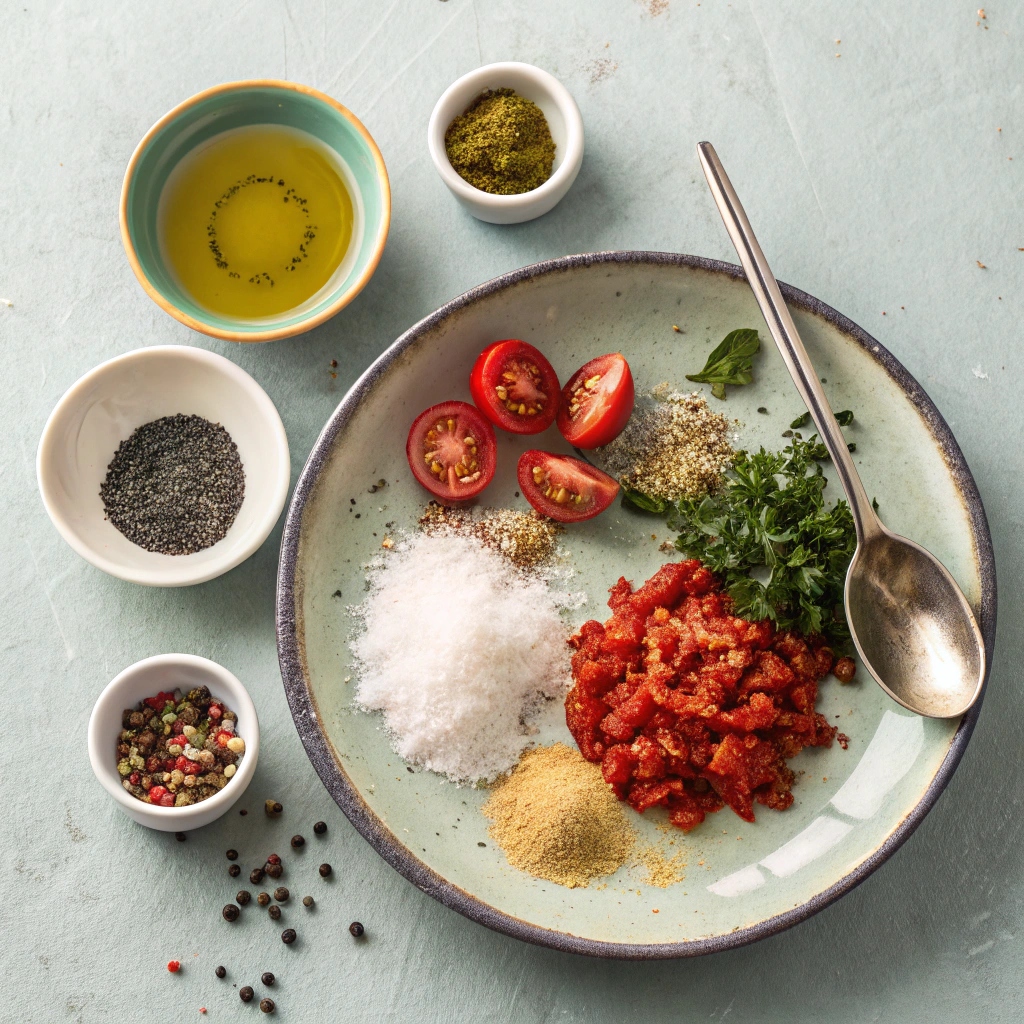 Ingredients for Homemade Marinara Sauce