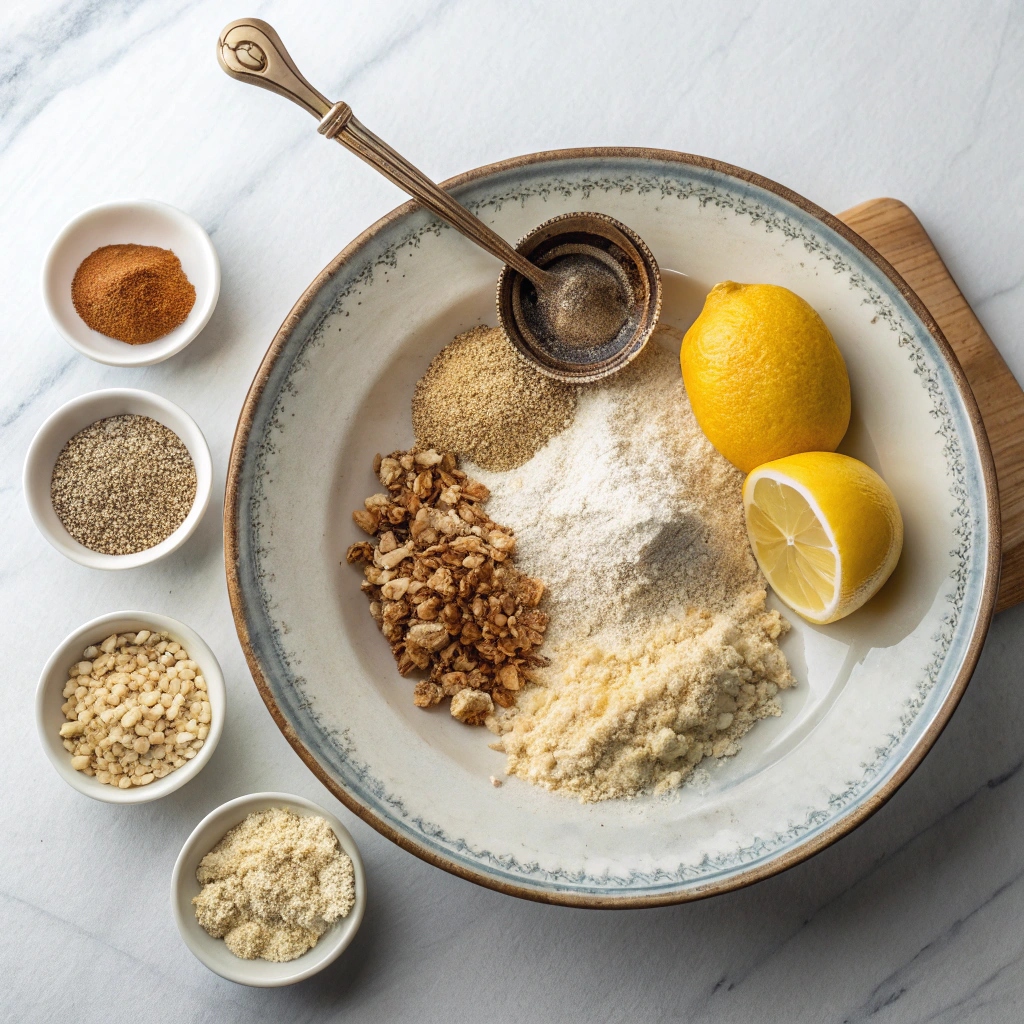 Ingredients for Oatmeal Breakfast Cookies