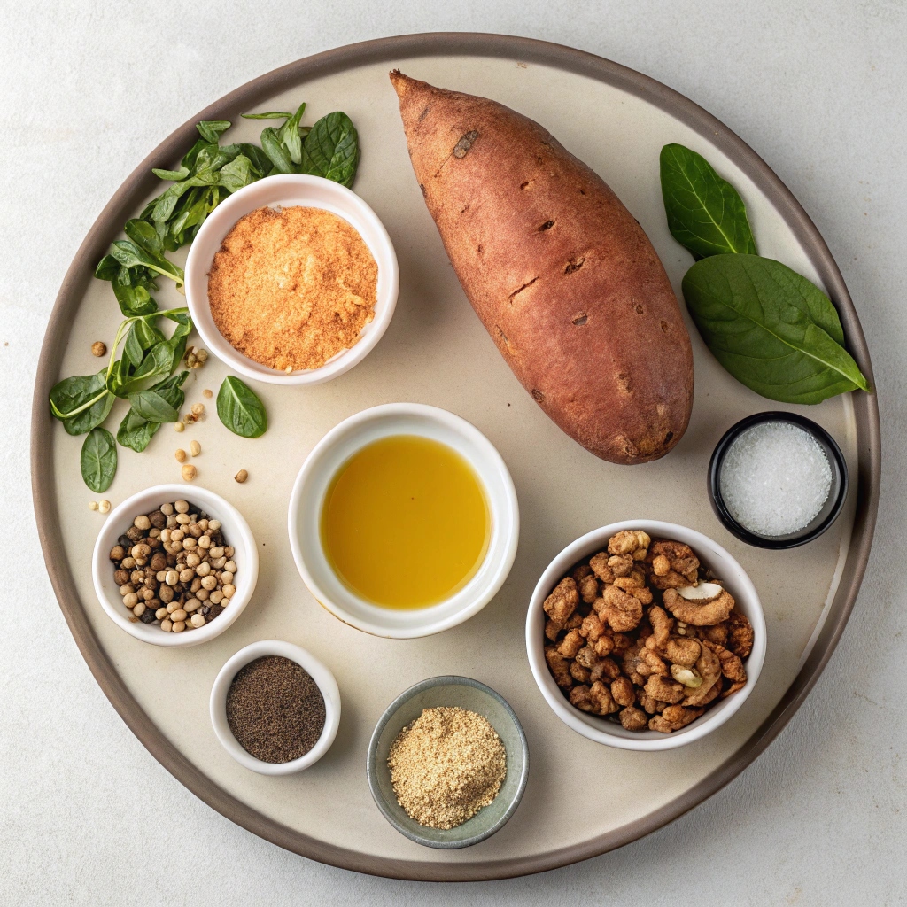 Ingredients for Sweet Potato Casserole