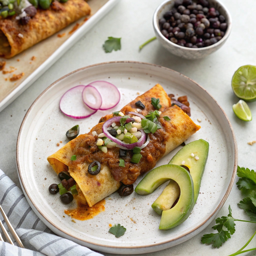 Ingredients for Vegan Enchiladas