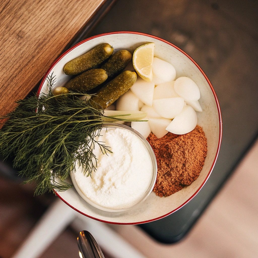 Ingredients for Tartar Sauce