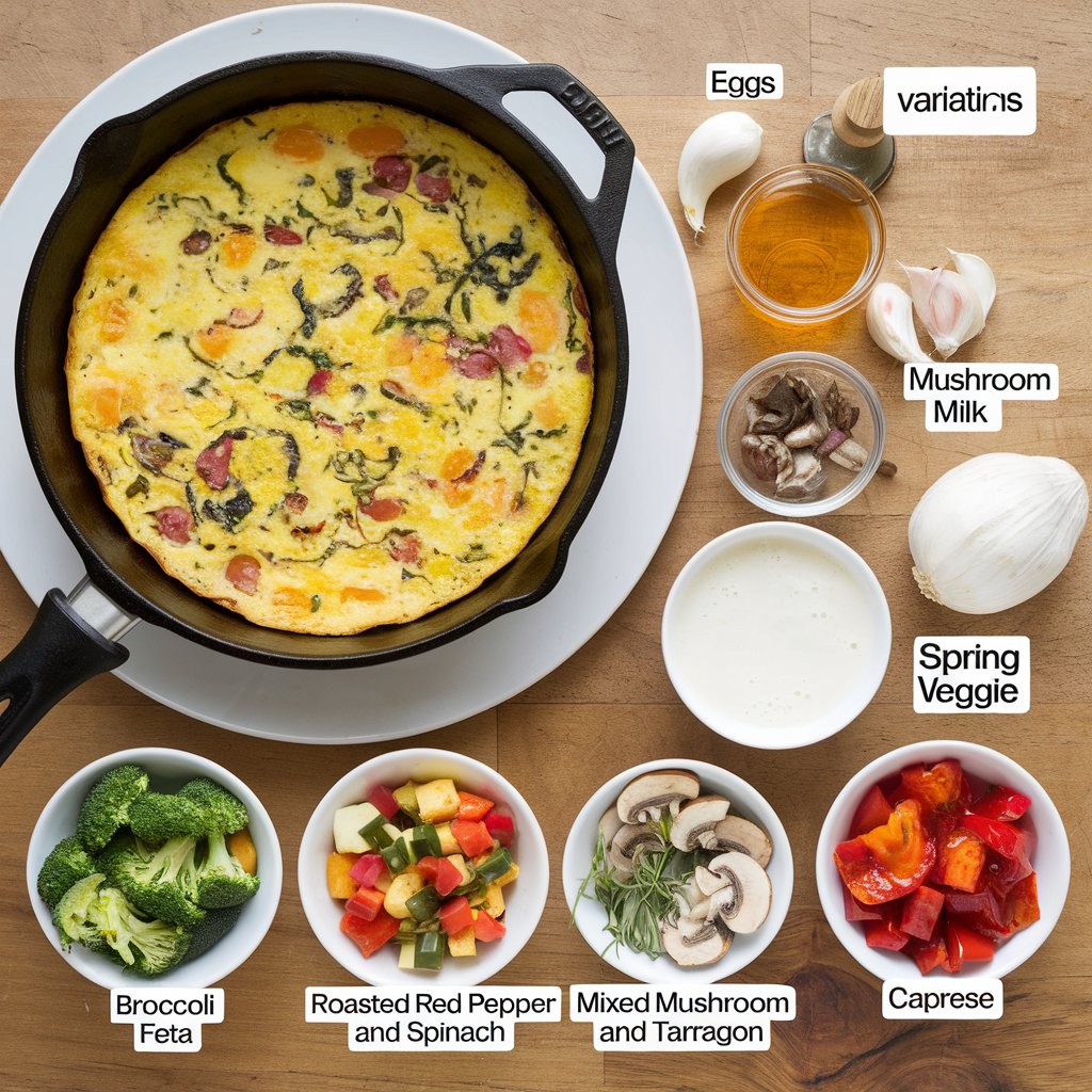 Ingredients for a Perfect Frittata