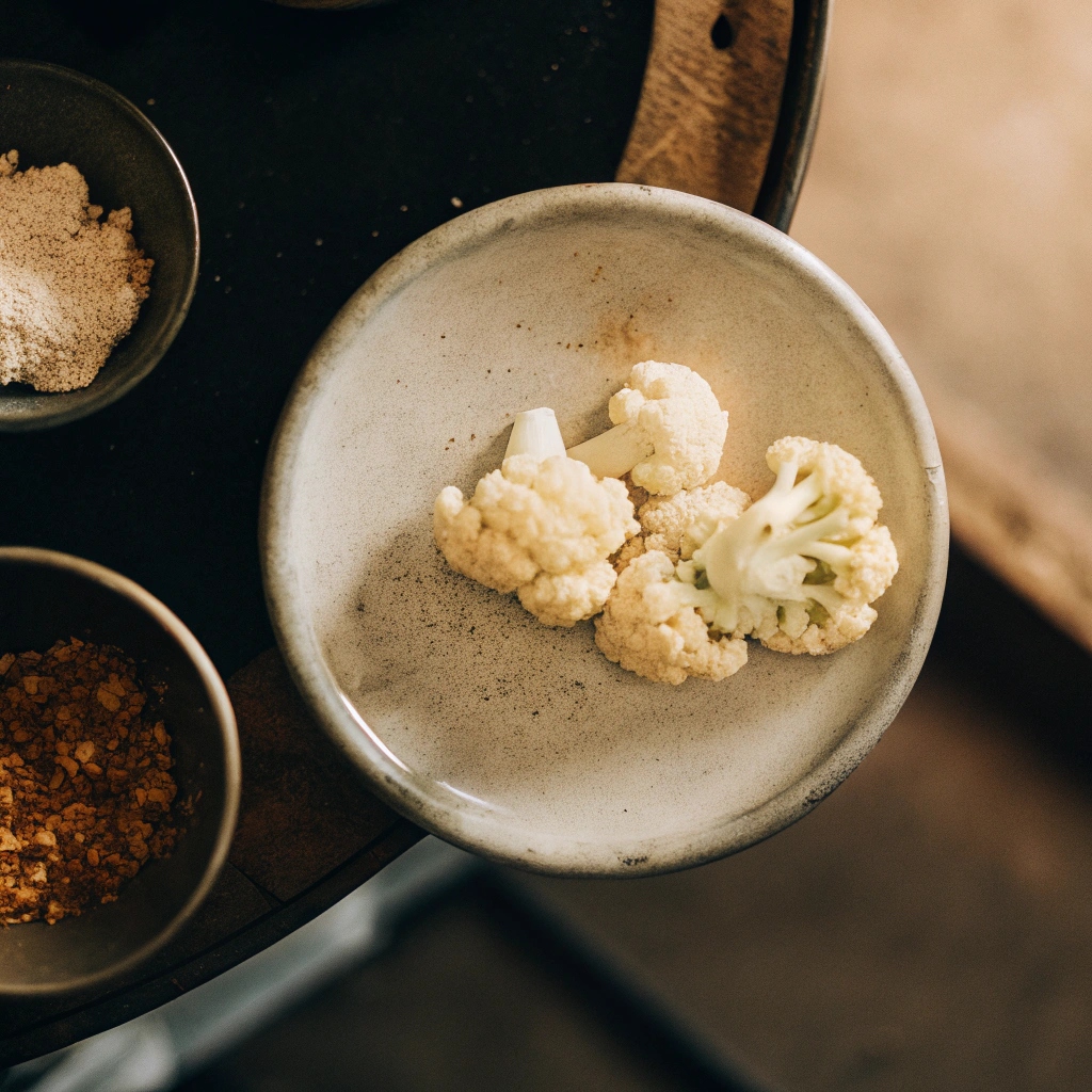 Ingredients for Cauliflower Mac and Cheese