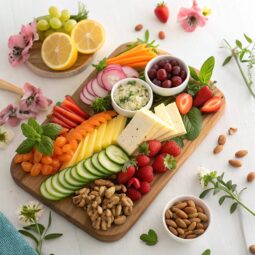 A Beautiful Spring Appetizer Board Recipe