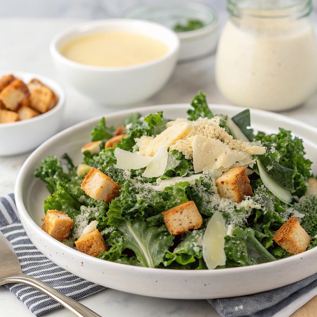 Kale Caesar Salad Recipe