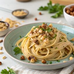 Hazelnut Tahini Pasta