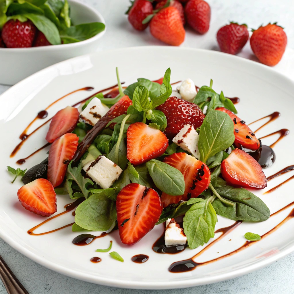 Strawberry Salad with Balsamic