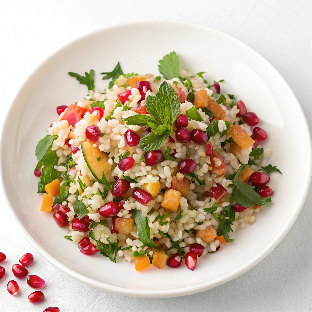 Pomegranate Rice Salad