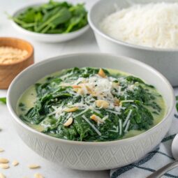 Coconut Creamed Spinach