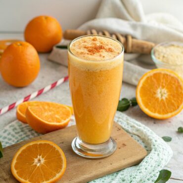 Superfood Sunshine Orange Smoothie