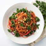 Peanut Soba Noodles with Kale Recipe