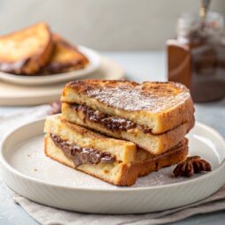 Nutella Stuffed French Toast