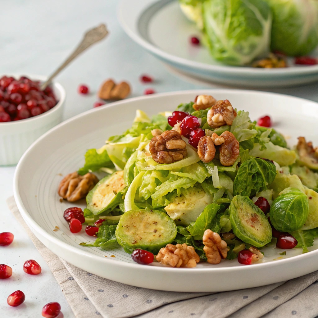 Shaved Brussels Sprout Salad